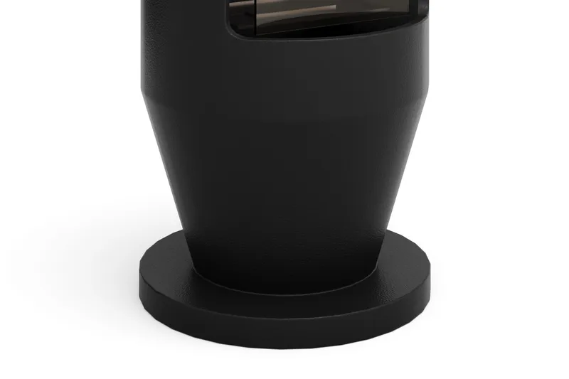 Corbo Fristående Rund Etanolkamin 83x40x40 cm i Stål - Svart - Inredning - Kaminer - Kamin utan skorsten - Etanolkaminer