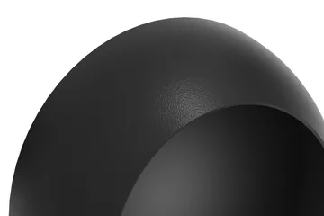 Corbo Liten Vägghängd Rund Etanolkamin 60x23x60 cm i Stål - Svart - Inredning - Kaminer - Kamin utan skorsten - Etanolkaminer