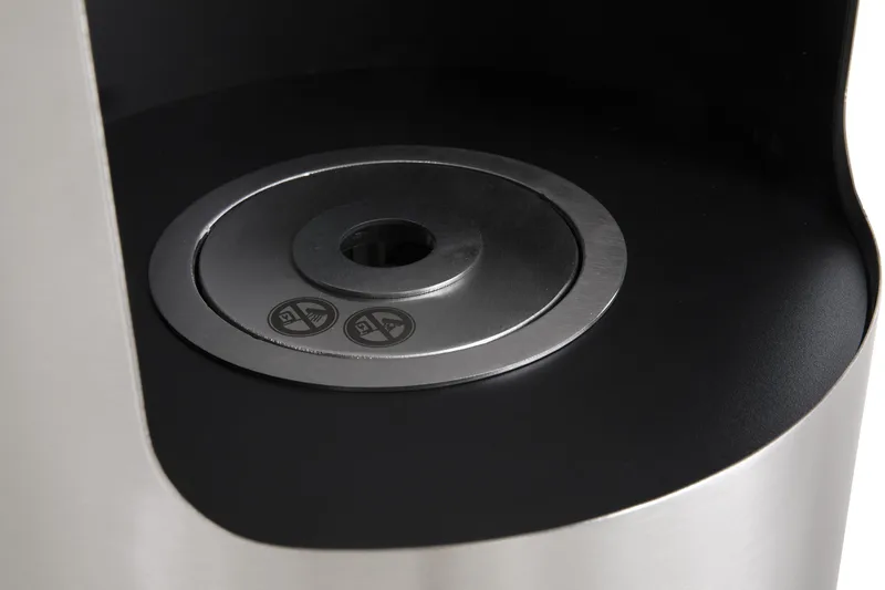 Plaza Fristående Etanolkamin 84x30x30 cm i Rostfritt stål - Svart - Inredning - Kaminer - Kamin utan skorsten - Etanolkaminer