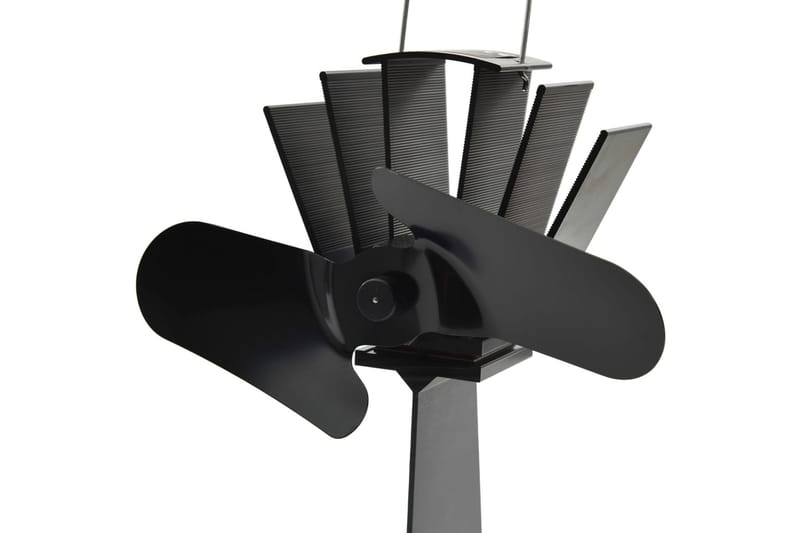Kaminfläkt 2 blad svart - Svart - Inredning - Kaminer - Kamintillbehör