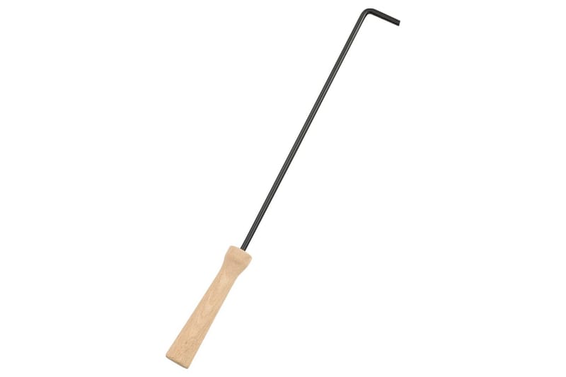 2-i-1 Eldstad med grill och eldgaffel 56x56x49 cm stål - Svart - Inredning - Kaminer - Utomhuskamin & eldstad