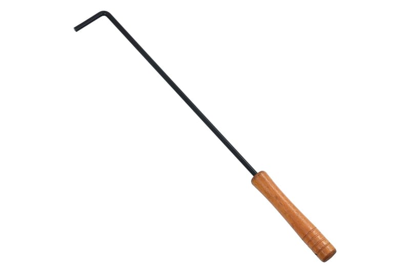 Eldfat med grill rostfritt stål 76 cm - Svart - Inredning - Kaminer - Utomhuskamin & eldstad