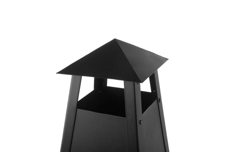Yasur Eldstad 41|41|100 cm - Svart - Inredning - Kaminer - Utomhuskamin & eldstad