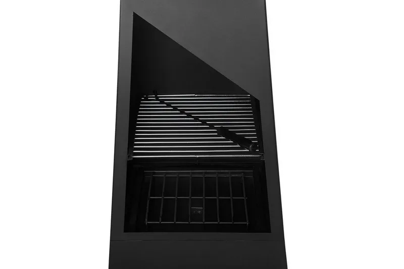 Yate Eldstad 45|45|150 cm - Svart - Inredning - Kaminer - Utomhuskamin & eldstad