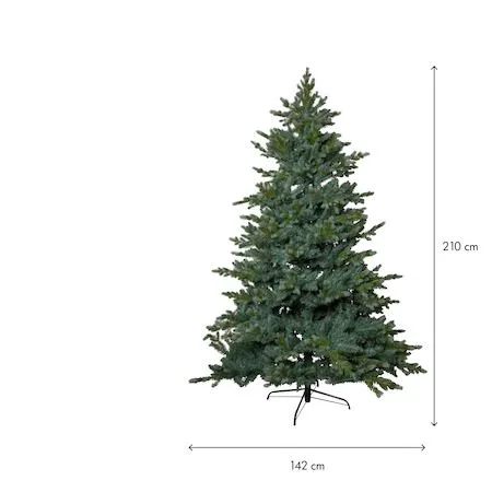 Konstgjord Julgran Greyland 210 cm - Grågrön - Inredning - Julpynt & helgdekoration - Julpynt & juldekoration - Plastgran