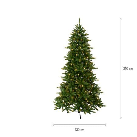 Konstgjord Julgran Uppsala 210 cm - Grön - Inredning - Julpynt & helgdekoration - Julpynt & juldekoration - Plastgran