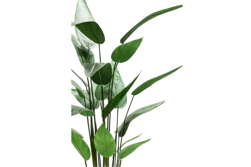 Emerald Konstväxt Heliconia grön 125 cm 419837 - Balkongblommor - Konstgjorda växter & plastväxter