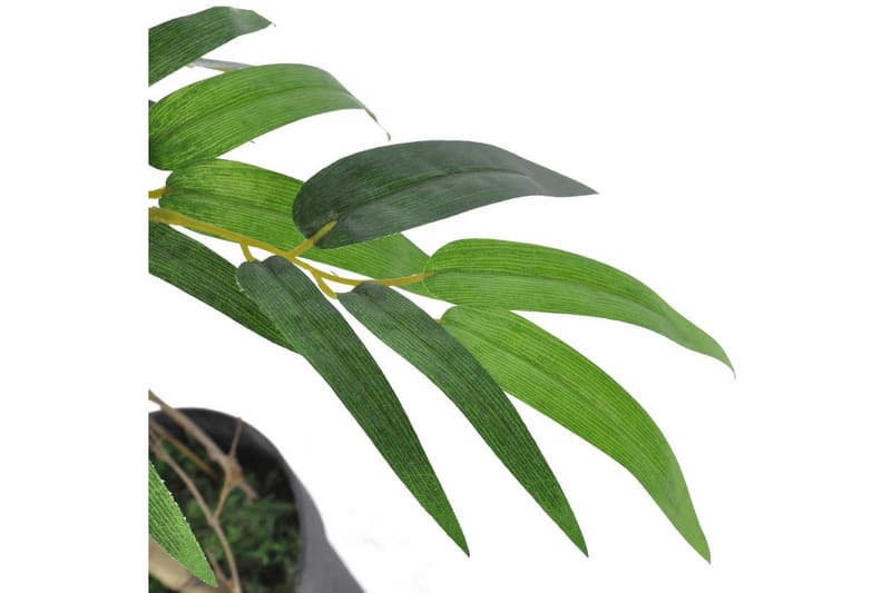 Konstgjord Bambuväxt Twiggy med Kruka 90 cm - Grön - Balkongblommor - Konstgjorda växter & plastväxter