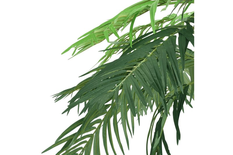 Konstgjord kanariepalm i kruka 305 cm grön - Grön - Balkongblommor - Konstgjorda växter & plastväxter