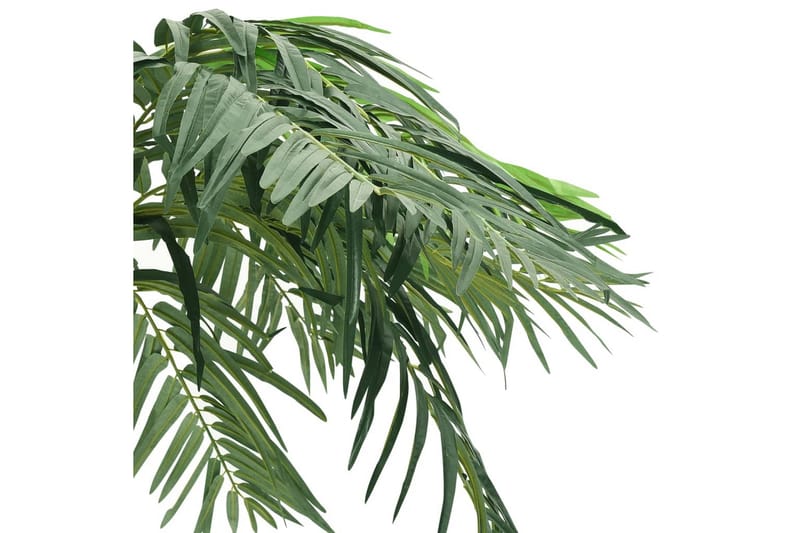 Konstgjord kanariepalm i kruka 305 cm grön - Grön - Balkongblommor - Konstgjorda växter & plastväxter
