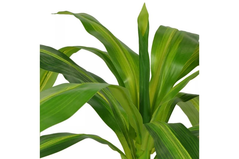 Konstväxt Dracena med kruka 100 cm grön - Grön - Inredning - Konstgjorda växter & plastväxter