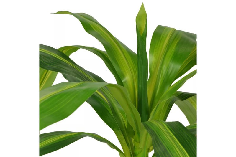 Konstväxt Dracena med kruka 100 cm grön - Grön - Balkongblommor - Konstgjorda växter & plastväxter