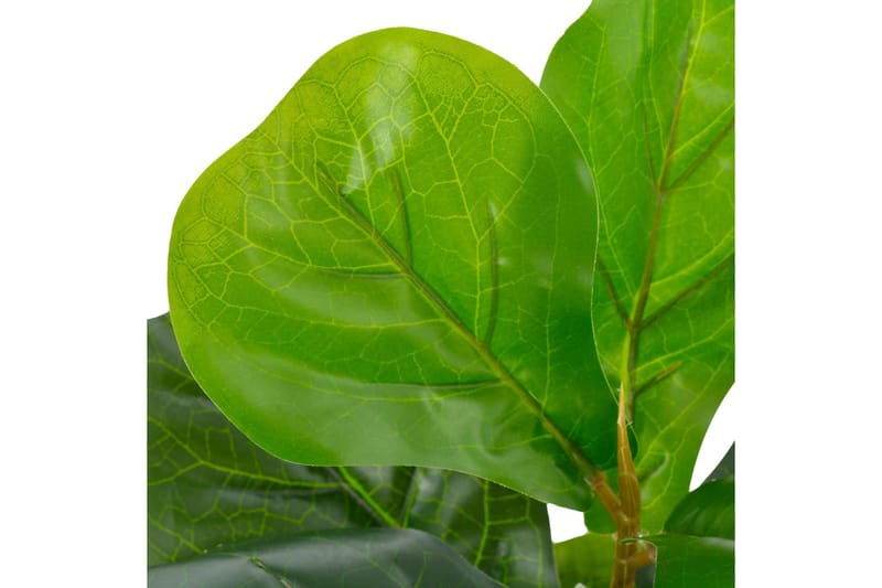 Konstväxt Fiolfikus med kruka 45 cm grön - Grön - Balkongblommor - Konstgjorda växter & plastväxter