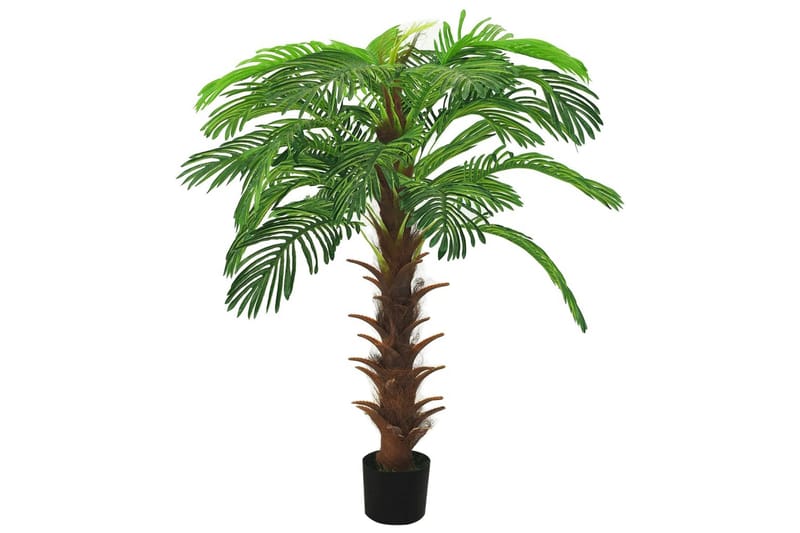 Konstväxt kottepalm med kruka 140 cm grön - Grön - Balkongblommor - Konstgjorda växter & plastväxter