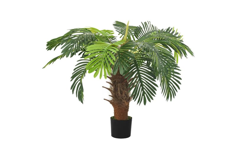 Konstväxt kottepalm med kruka 90 cm grön - Grön - Balkongblommor - Konstgjorda växter & plastväxter