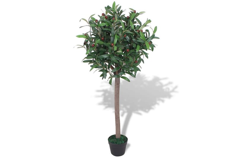 Konstväxt Lagerträd med kruka 120 cm grön - Grön - Balkongblommor - Konstgjorda växter & plastväxter