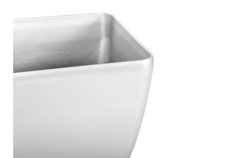 Astras Blomkruka 48 cm - Silver - Trädgård & spabad - Trädgårdsskötsel - Odling - Planteringskärl & blomkruka - Stor blomkruka