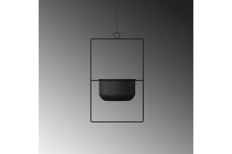 Dekorativ Kruka Jathen Svart - Svart - Inredning - Kruka & ytterkruka - Väggkruka