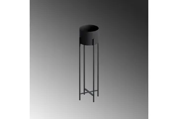 Dekorativ Kruka Mirven Svart 23 x 23 x 78 cm - 23 x 23 x 78 cm - Inredning - Kruka & ytterkruka