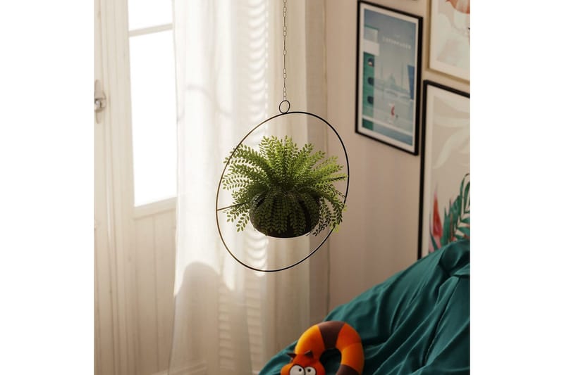 Dekorativ Kruka Velmor Svart - Svart - Inredning - Kruka & ytterkruka - Väggkruka