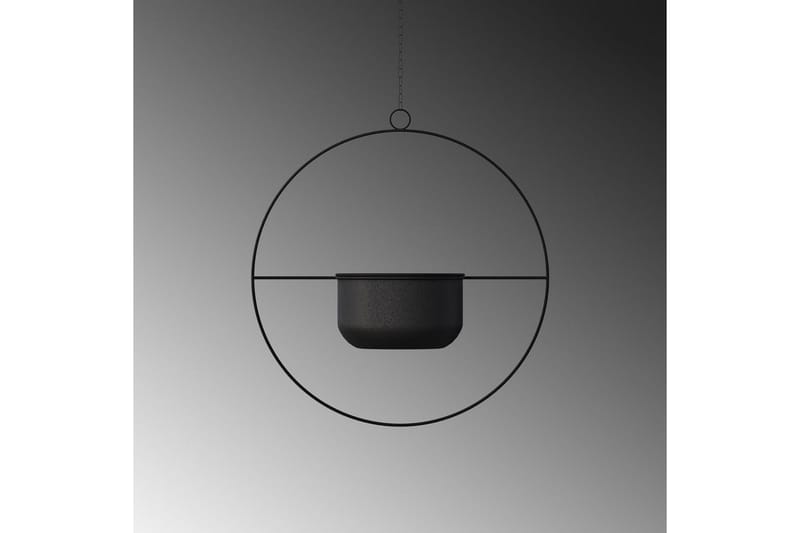 Dekorativ Kruka Velmor Svart - Svart - Inredning - Kruka & ytterkruka - Väggkruka