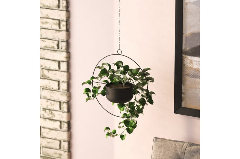 Dekorativ Kruka Velmor Svart - Svart - Inredning - Kruka & ytterkruka - Väggkruka