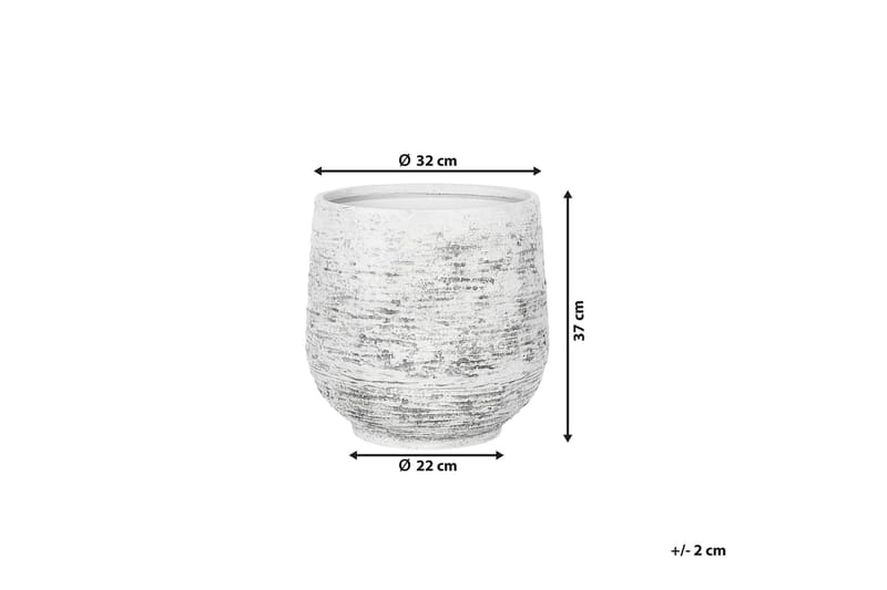 Dioni Kruka 36 cm - Grå - Trädgård & spabad - Trädgårdsskötsel - Odling - Planteringskärl & blomkruka - Stor blomkruka