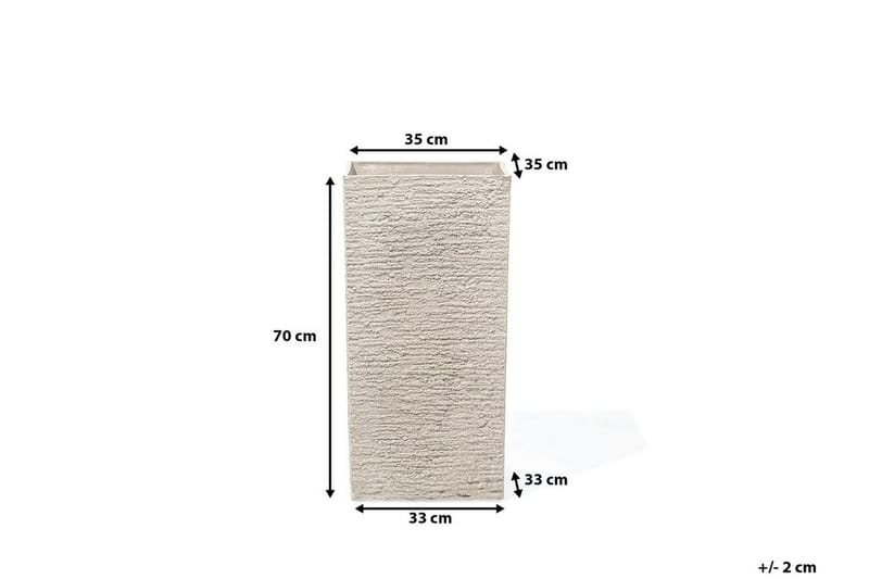 Gaza Kruka 35 cm - Beige - Inredning - Kruka & ytterkruka