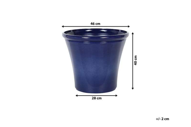 Kokkino Kruka 46 cm - Blå - Inredning - Kruka & ytterkruka