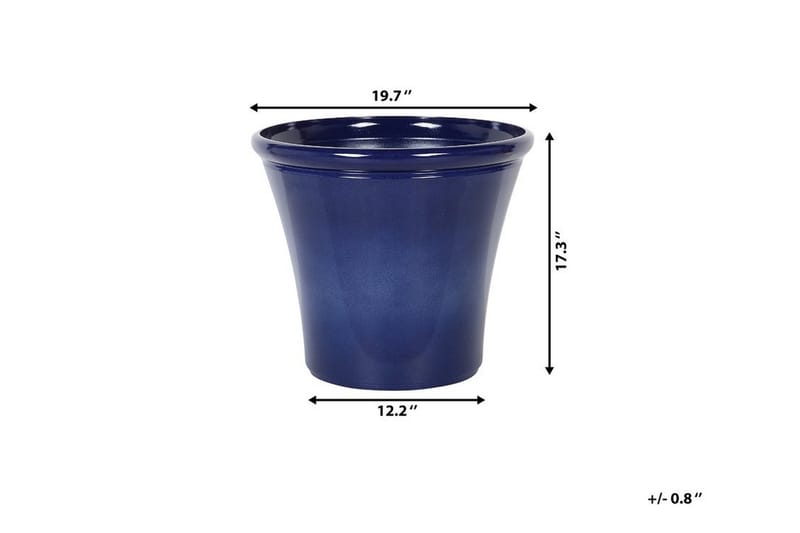 Kokkino Kruka 50 cm - Blå - Inredning - Kruka & ytterkruka
