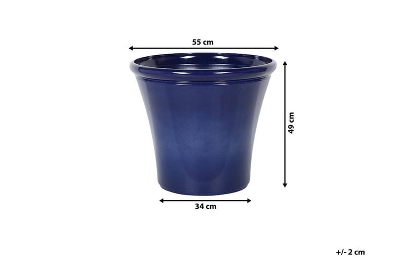 Kokkino Kruka 55 cm - Blå - Inredning - Kruka & ytterkruka
