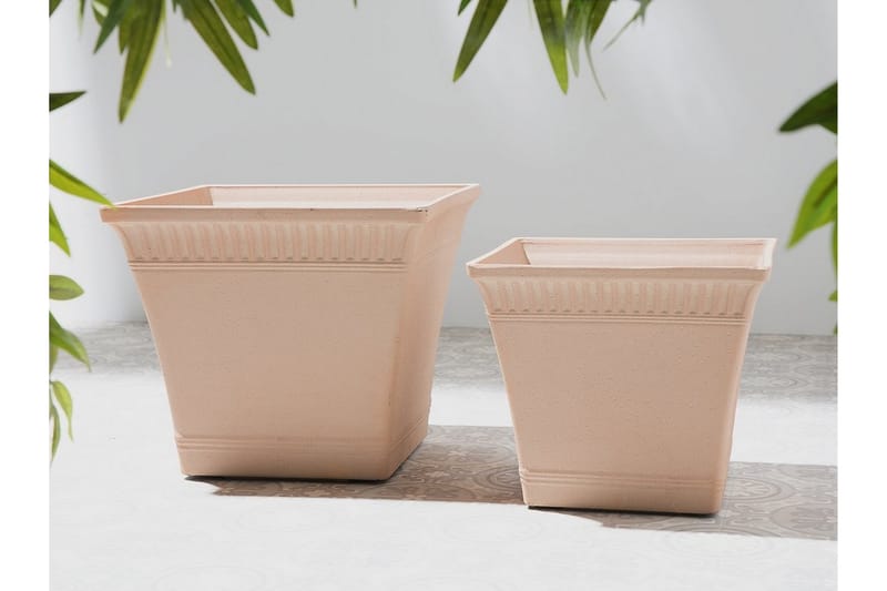 Psatha Kruka 41 cm - Röd - Inredning - Kruka & ytterkruka