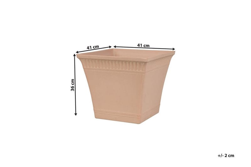 Psatha Kruka 41 cm - Röd - Inredning - Kruka & ytterkruka
