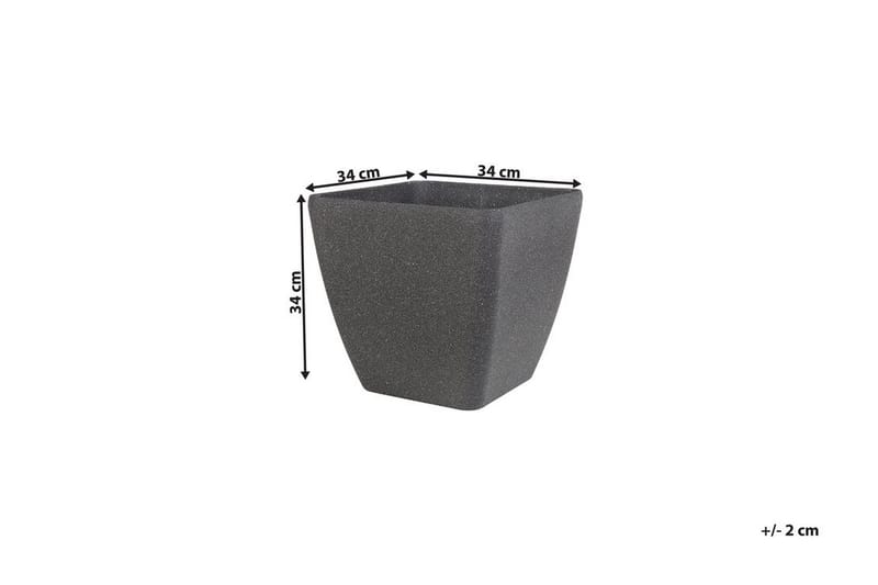 Zeli Kruka 34 cm - Grå - Inredning - Kruka & ytterkruka