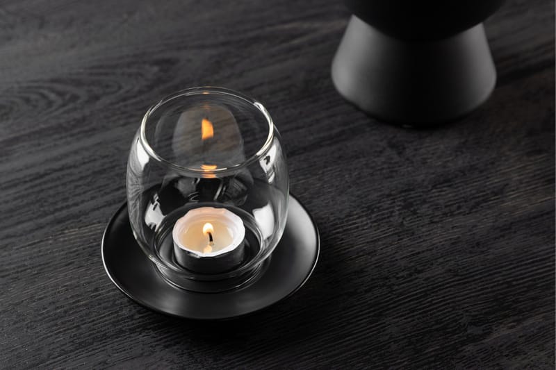 Archy Ljuslykta 11,5x9,5 cm - Svart - Inredning - Ljus & dofter - Ljusstake & ljuslykta