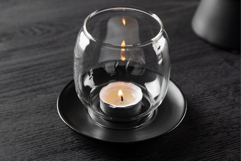 Archy Ljuslykta 11,5x9,5 cm - Svart - Inredning - Ljus & dofter - Ljusstake & ljuslykta