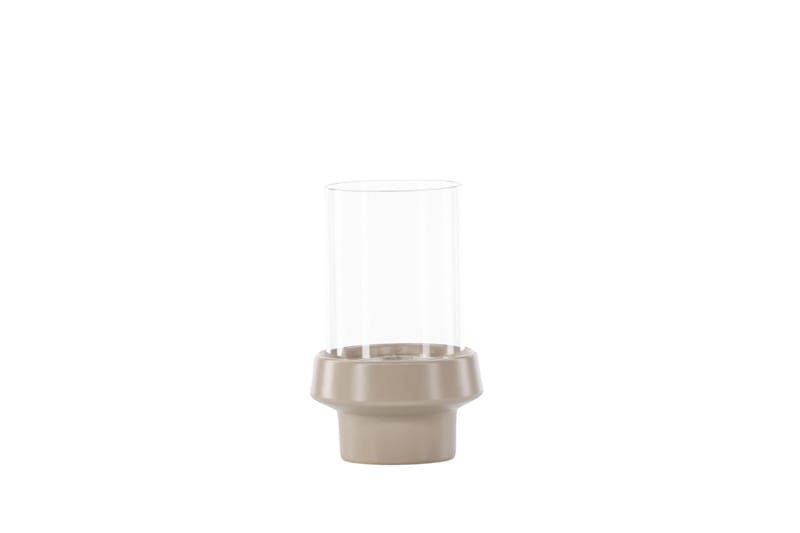 Davida Ljuslykta 13x20 cm - Beige - Inredning - Ljus & dofter - Ljusstake & ljuslykta