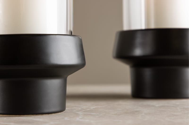 Davida Ljuslykta 13x20 cm - Svart - Inredning - Ljus & dofter - Ljusstake & ljuslykta