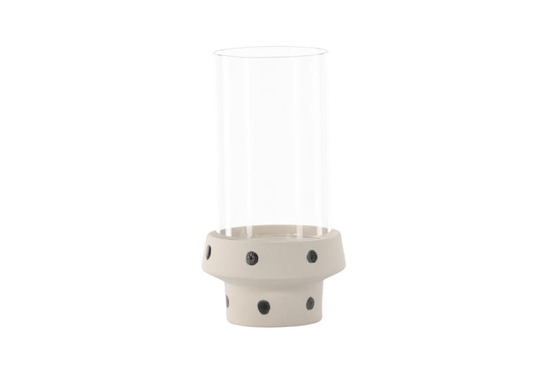 Davida Ljuslykta 15x29 cm - Beige - Inredning - Ljus & dofter - Ljusstake & ljuslykta