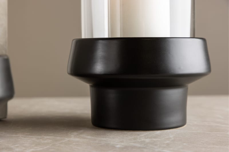 Davida Ljuslykta 15x29 cm - Svart - Inredning - Ljus & dofter - Ljusstake & ljuslykta