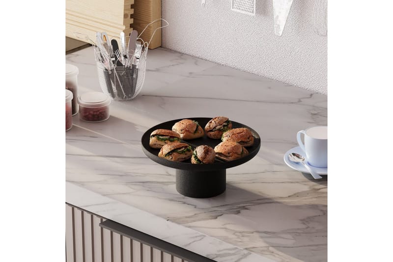 Dekorativt Metalltillbehör Mirven Svart - Svart - Inredning - Ljus & dofter - Ljusstake & ljuslykta