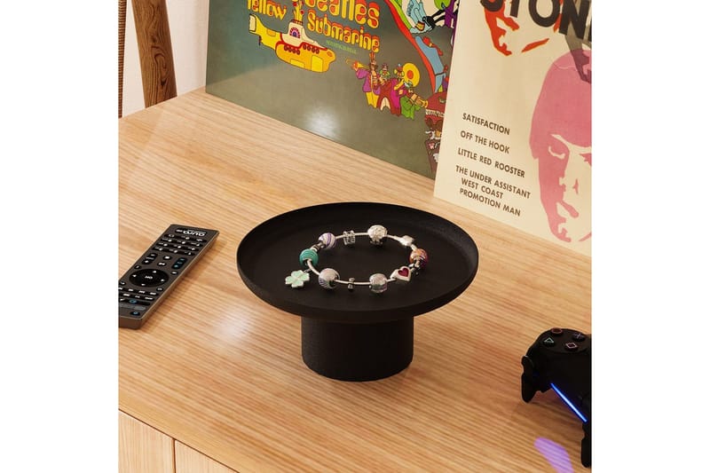 Dekorativt Metalltillbehör Mirven Svart - Svart - Inredning - Ljus & dofter - Ljusstake & ljuslykta