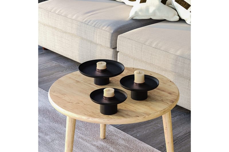 Dekorativt Metalltillbehör Mirven Svart - Svart - Inredning - Ljus & dofter - Ljusstake & ljuslykta