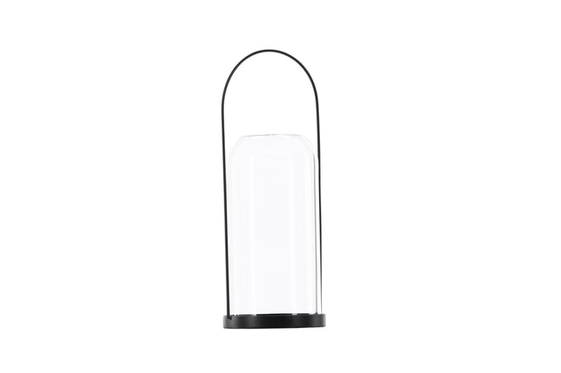 Flora Ljuslykta 13x35 cm - Svart - Inredning - Ljus & dofter - Ljusstake & ljuslykta