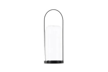 Flora Ljuslykta 13x35 cm - Svart - Inredning - Ljus & dofter - Ljusstake & ljuslykta