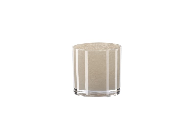 Glora Ljuslykta 10x10 cm - Beige - Inredning - Ljus & dofter - Ljusstake & ljuslykta