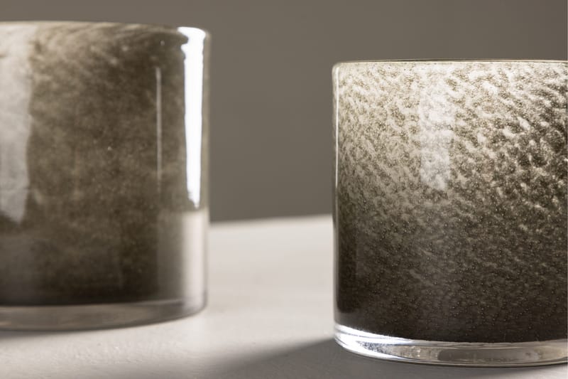 Glora Ljuslykta 10x10 cm - Ljusgrön - Inredning - Ljus & dofter - Ljusstake & ljuslykta