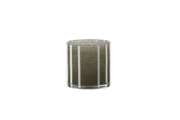 Glora Ljuslykta 10x10 cm - Ljusgrön - Inredning - Ljus & dofter - Ljusstake & ljuslykta
