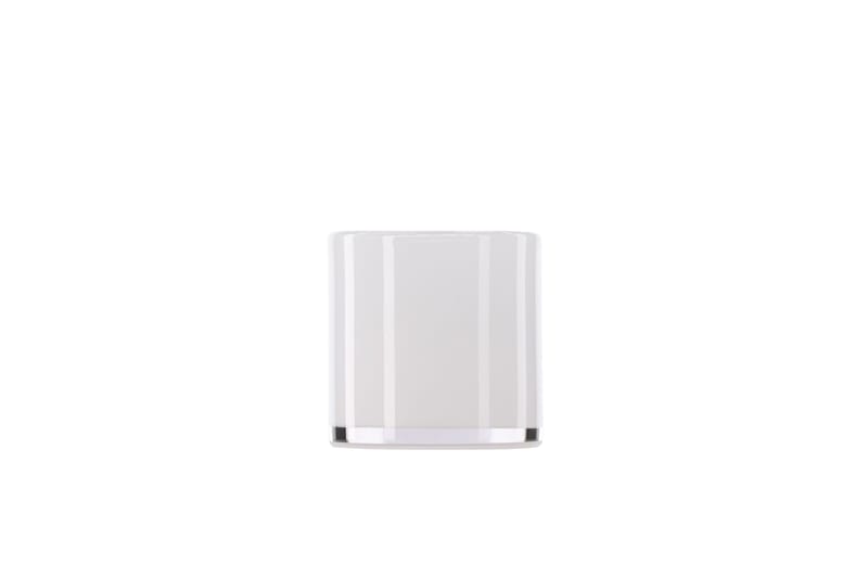 Glora Ljuslykta 10x10 cm - Vit - Inredning - Ljus & dofter - Ljusstake & ljuslykta