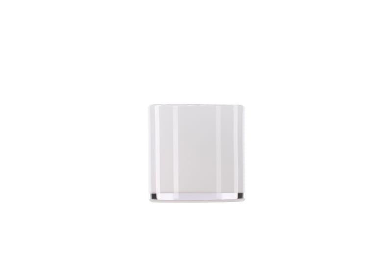Glora Ljuslykta 10x10 cm - Vit - Inredning - Ljus & dofter - Ljusstake & ljuslykta